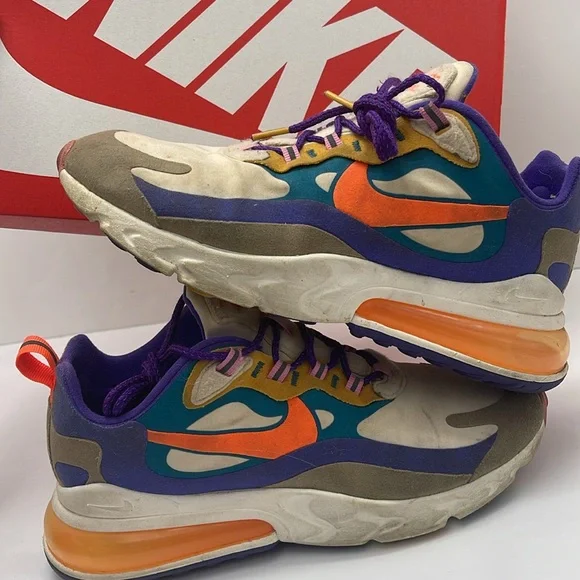 Nike Men’s Air Max 270 React 'ACG' Running Shoes Sneakers - Picture 15 of 16